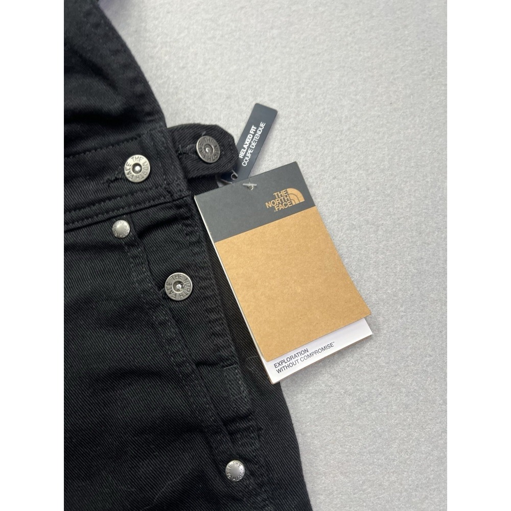 The North Face Field Overalls Womens Medium TNF Black Summit Navy Relaxed Fit - Picture 6 of 13